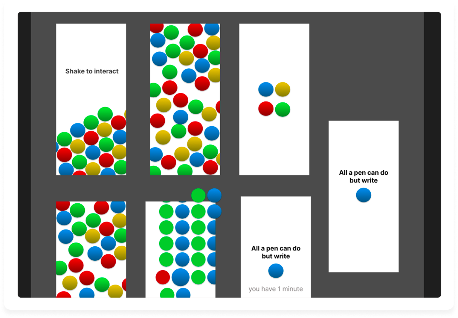 Primera iteracion en Figma de la app